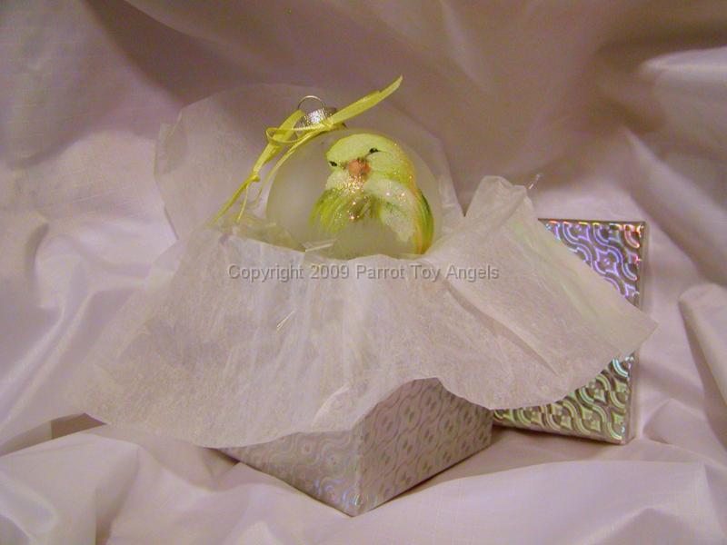 pta auction 005.jpg - Handpainted Ornament in gift box